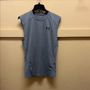 Under Armour Steel Gray Muscle Tee